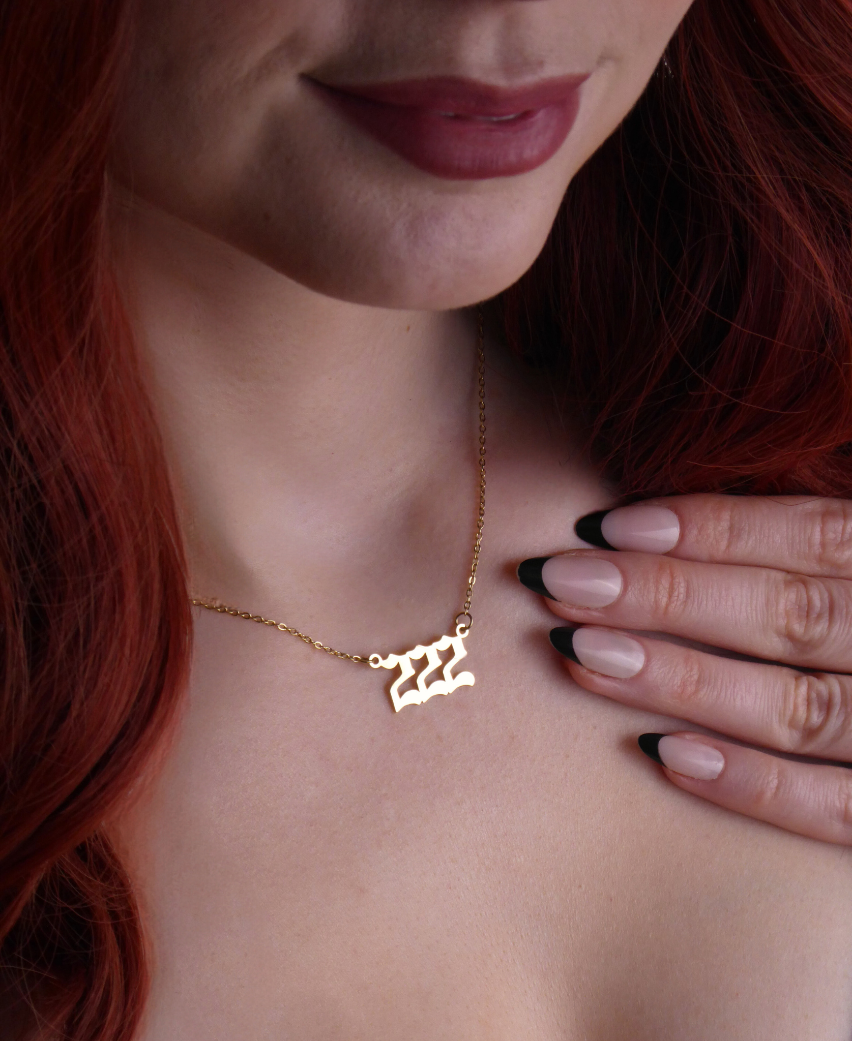 222 Angel Number Necklace